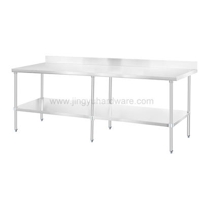 OEM Stainless Steel Prep Table Work Table WT-PB72-96